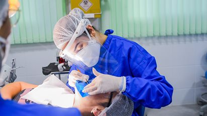 Odontologia tem 150 estudantes nas práticas de estágio
